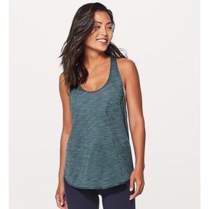 Lululemon Size 2 Tank Heather Desert Teal